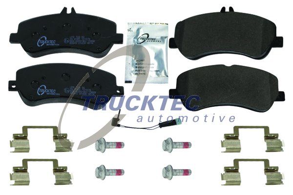 TRUCKTEC AUTOMOTIVE Комплект тормозных колодок, дисковый тормоз 02.35.498